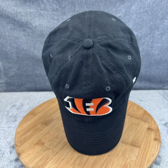 Cincinnati Bengals Hat Cap Strapback Adult Black Orange Adjustable Fanatics NFL - Picture 6 of 11